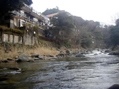 湯ヶ島温泉付近