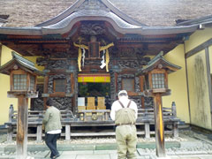 古峰ヶ原さまに尺ヤマメ祈願